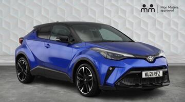 2021 Toyota VVT-h GR SPORT CVT Euro 6 5-door (Blue) - Image: 1