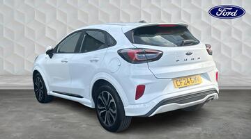 2024 Ford 1.0T EcoBoost MHEV ST-Line DCT Euro 6 5-door (White) - Image: 3