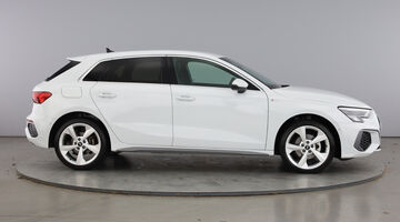 2023 Audi TFSI 35 S line Sportback S Tronic Euro 6 5-door (White) - Image: 4