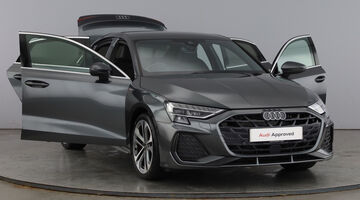 2025 Audi TFSI 30 S line S Tronic Euro 6 4-door (Grey) - Image: 9