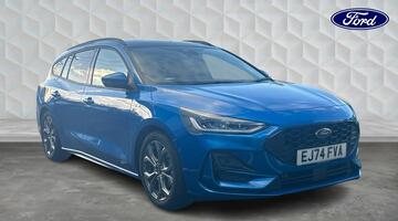 2024 Ford 1.0T EcoBoost MHEV ST-Line Euro 6 5-door (Blue) - Image: 1