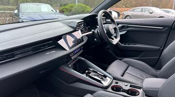 2025 Audi TFSI 35 Black Edition Sportback S Tronic Euro 6 5-door (White) - Image: 2