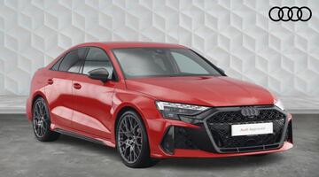 2025 Audi TFSI Carbon Black S Tronic quattro Euro 6 4-door (Red) - Image: 1