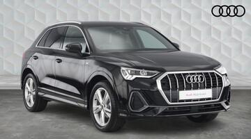 2025 Audi TFSI CoD 35 S line S Tronic Euro 6 5-door (Black) - Image: 1