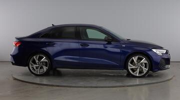 2025 Audi TFSI 35 Black Edition S Tronic Euro 6 4-door (Blue) - Image: 4