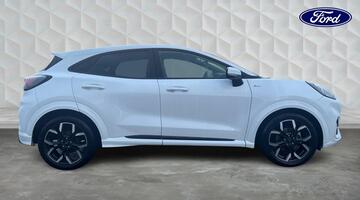 2023 Ford 1.0T EcoBoost MHEV ST-Line X Euro 6 5-door (White) - Image: 4
