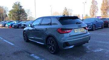 2025 Audi 1.0 TFSI 30 Black Edition Sportback S Tronic Euro 6 5-door (Grey) - Image: 3