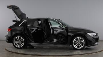 2025 Audi TFSI 30 S line Sportback S Tronic Euro 6 5-door (Black) - Image: 10