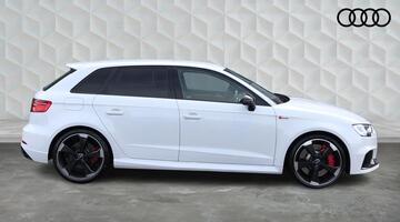 2018 Audi TFSI Sportback S Tronic quattro Euro 6 5-door (White) - Image: 4