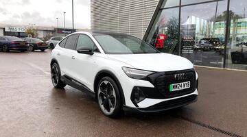 2024 Audi 45 Black Edition Sportback Auto quattro 5-door 82kWh (White) - Image: 1