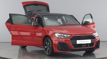 2025 Audi TFSI 35 Black Edition Sportback S Tronic Euro 6 5-door (Red) - Image: 9