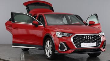 2025 Audi TFSI CoD 35 S line Sportback S Tronic Euro 6 5-door (Red) - Image: 9