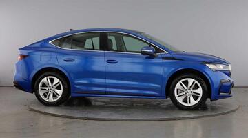 2024 Škoda 82kWh 85 Coupe Auto 5-door (DC135kW) (Blue) - Image: 4