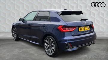 2025 Audi 1.0 TFSI 30 S line Sportback S Tronic Euro 6 5-door (Blue) - Image: 3