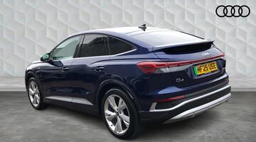 2025 Audi 35 S line Sportback Auto 5-door 55kWh (Blue) - Image: 3