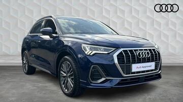 2025 Audi TFSI CoD 35 S line S Tronic Euro 6 5-door (Blue) - Image: 1
