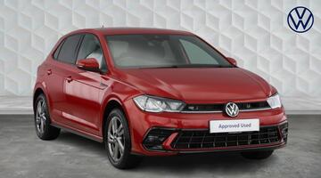 2022 Volkswagen 1.0 TSI R-Line DSG Euro 6 5-door (Red) - Image: 1