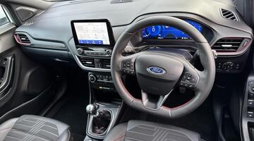 2022 Ford 1.0T EcoBoost MHEV ST-Line X Euro 6 5-door (White) - Image: 35