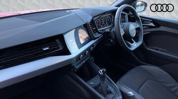 2025 Audi 1.0 TFSI 30 Black Edition Sportback S Tronic Euro 6 5-door (Red) - Image: 2