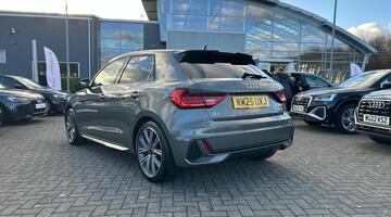 2025 Audi 1.0 TFSI 25 S line Sportback S Tronic Euro 6 5-door (Grey) - Image: 3