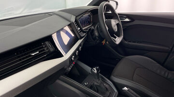 2025 Audi TFSI 35 Black Edition Sportback S Tronic Euro 6 5-door (Blue) - Image: 2