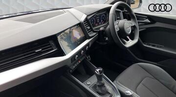 2025 Audi 1.0 TFSI 30 Black Edition Sportback S Tronic Euro 6 5-door (Blue) - Image: 2