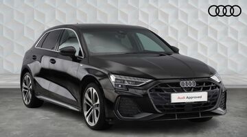 2025 Audi TFSI 30 S line Sportback S Tronic Euro 6 5-door (Black) - Image: 1