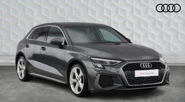 2022 Audi 1.0 TFSI 30 S line Sportback Euro 6 5-door (Grey) - Image: 1