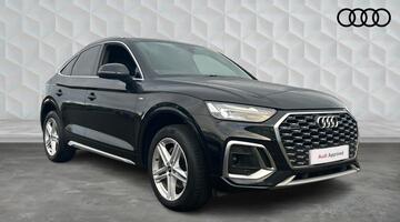 2021 Audi 2.0 TFSI 45 S line Sportback S Tronic quattro Euro 6 5-door (Black) - Image: 1