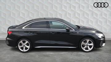 2023 Audi 1.0 TFSI 30 S line Euro 6 4-door (Black) - Image: 4