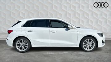 2025 Audi TFSI 30 Sport Sportback S Tronic Euro 6 5-door (White) - Image: 4