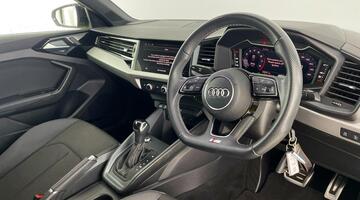 2023 Audi TFSI 35 Black Edition Sportback S Tronic Euro 6 5-door (Yellow) - Image: 6