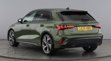 2025 Audi TFSI 35 Black Edition Sportback S Tronic Euro 6 5-door (Green) - Image: 3