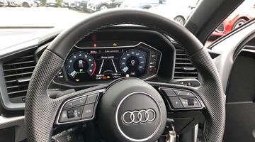2025 Audi 1.0 TFSI 30 Black Edition Sportback S Tronic Euro 6 5-door (White) - Image: 25