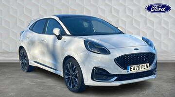 2020 Ford 1.0T EcoBoost MHEV ST-Line X Vignale Euro 6 5-door (White) - Image: 1