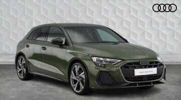 2025 Audi TFSI 35 Black Edition Sportback S Tronic Euro 6 5-door (Green) - Image: 1