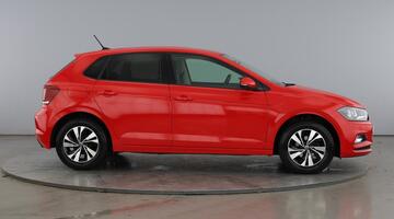 2021 Volkswagen 1.0 EVO Match Euro 6 5-door (Red) - Image: 4