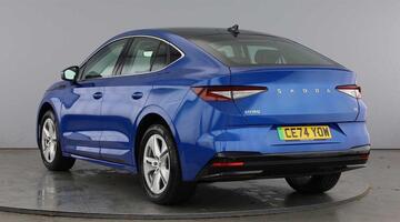 2024 Škoda 82kWh 85 Coupe Auto 5-door (DC135kW) (Blue) - Image: 3