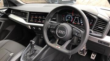 2025 Audi 1.0 TFSI 30 Black Edition Sportback S Tronic Euro 6 5-door (White) - Image: 6