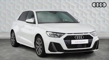 2025 Audi TFSI 35 S line Sportback S Tronic Euro 6 5-door (White) - Image: 1