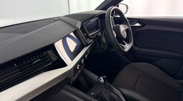 2025 Audi 1.0 TFSI 30 Black Edition Sportback S Tronic Euro 6 5-door (White) - Image: 2