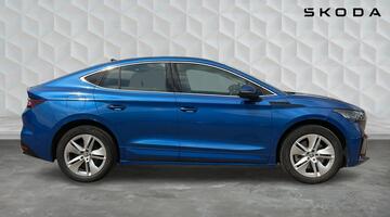 2024 Škoda 82kWh 85 Coupe Auto 5-door (DC135kW) (Blue) - Image: 4