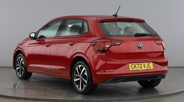 2022 Volkswagen 1.0 TSI Life Euro 6 5-door (Red) - Image: 3