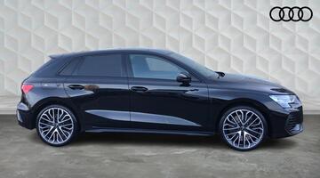 2024 Audi 2.0 TFSI Black Edition Sportback S Tronic quattro Euro 6 5-door (Black) - Image: 4