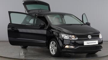 2017 Volkswagen TSI BlueMotion Tech Match Edition Euro 6 3-door (Black) - Image: 9