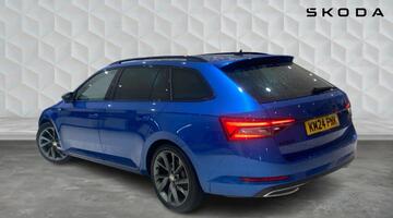 2024 Škoda 2.0 TSI SportLine Plus DSG Euro 6 5-door (Blue) - Image: 3