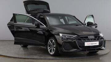 2025 Audi TFSI 30 S line Sportback S Tronic Euro 6 5-door (Black) - Image: 9