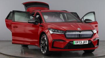 2023 Škoda 82kWh 80x SportLine Auto 4WD 5-door (DC125kW) (Red) - Image: 10