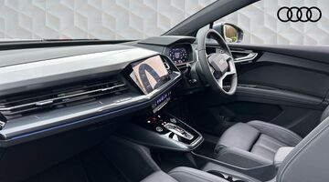 2025 Audi 45 S line Auto 5-door 82kWh (Blue) - Image: 2