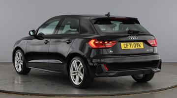 2022 Audi 1.0 TFSI 25 S line Sportback Euro 6 5-door (Black) - Image: 3